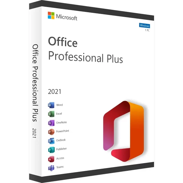 Microsoft Office Professional Plus 2021 Product Key For 1 PC